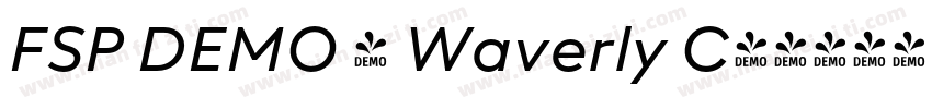 FSP DEMO - Waverly C字体转换
